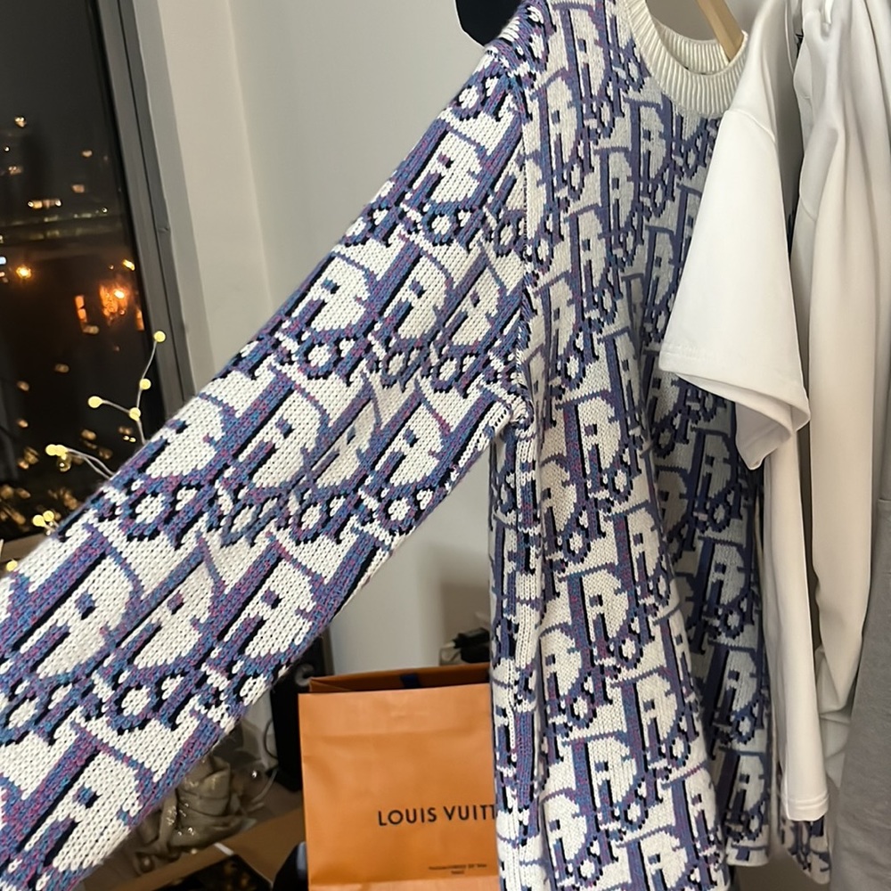 RARE Dior Sweater/ Mini dress